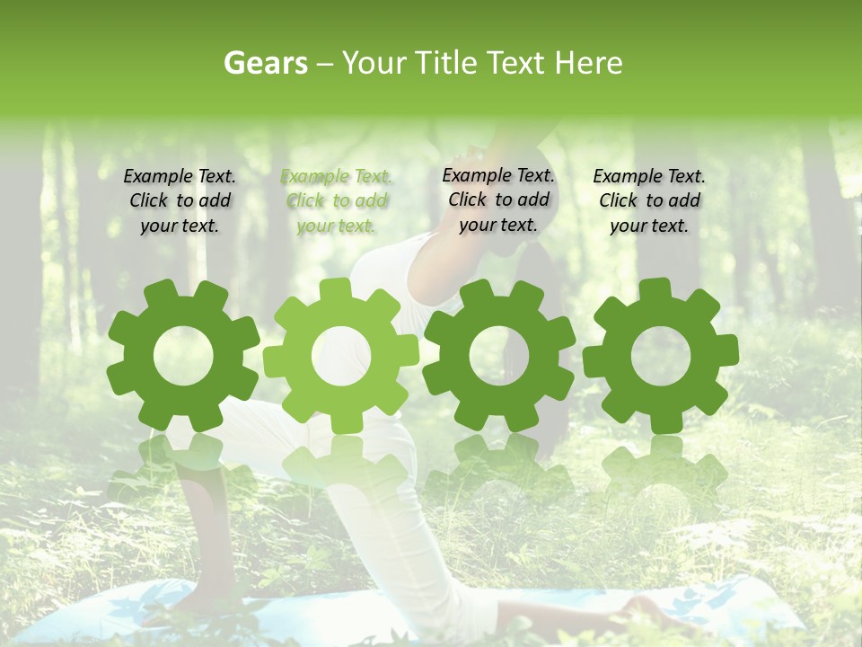 Mental Meditation Slim PowerPoint Template