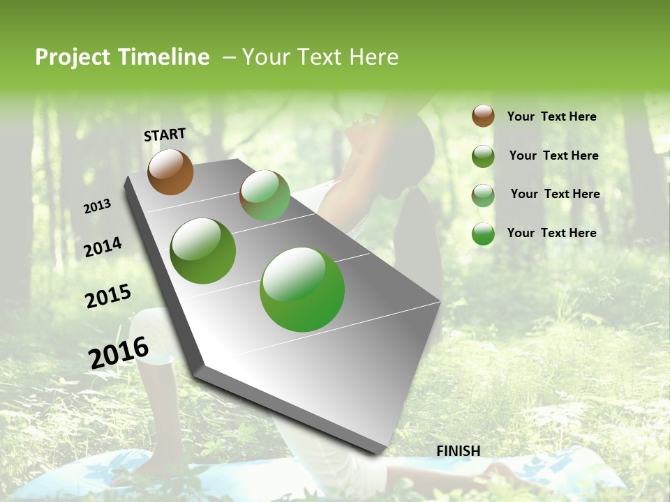 Mental Meditation Slim PowerPoint Template