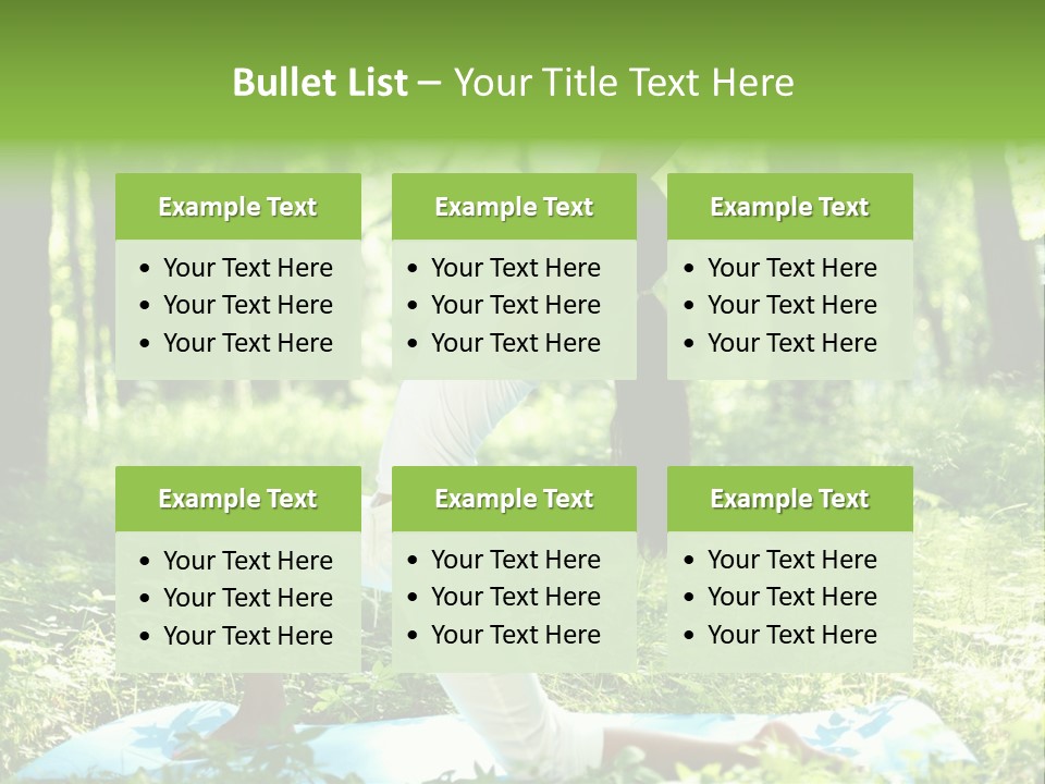 Mental Meditation Slim PowerPoint Template