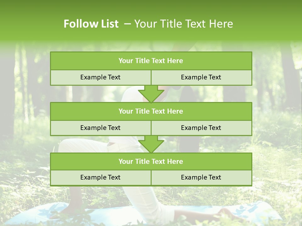 Mental Meditation Slim PowerPoint Template
