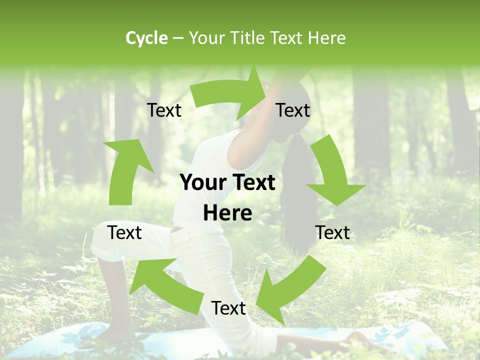 Mental Meditation Slim PowerPoint Template