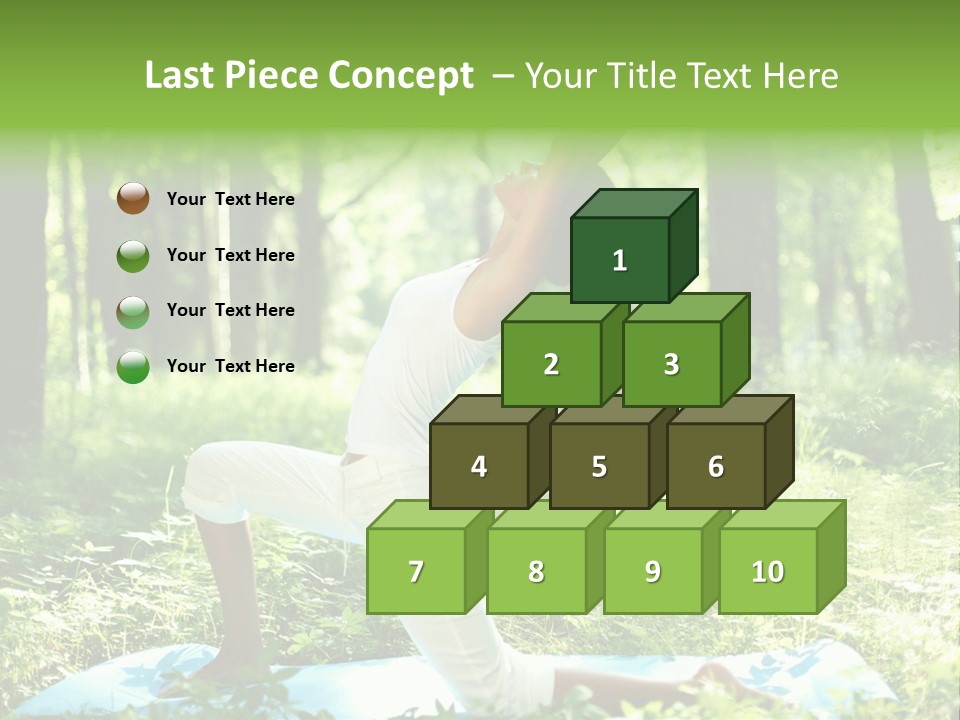 Mental Meditation Slim PowerPoint Template