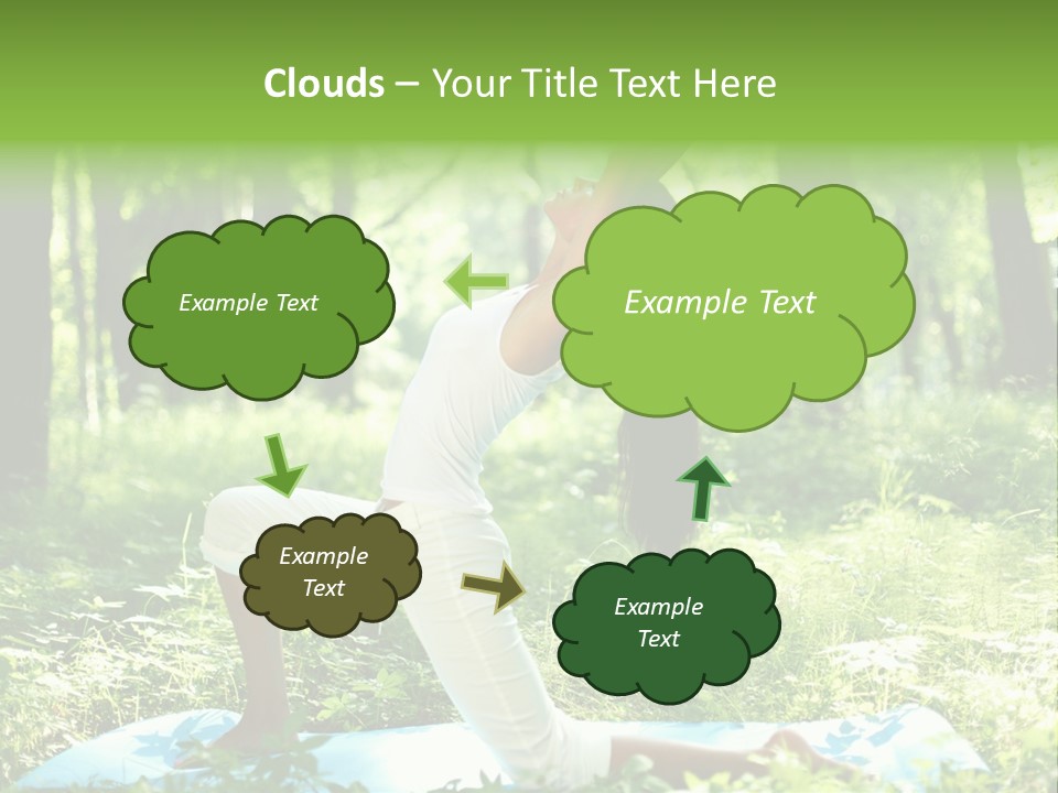 Mental Meditation Slim PowerPoint Template