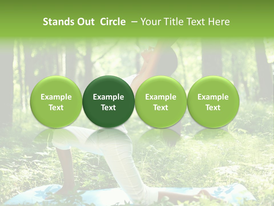 Mental Meditation Slim PowerPoint Template