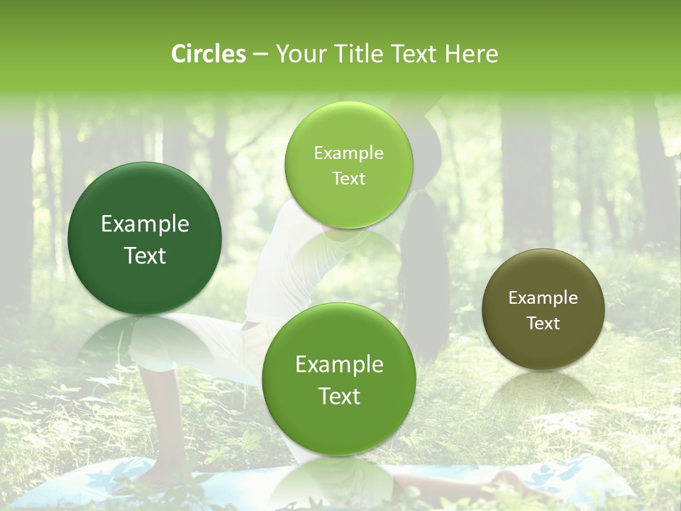 Mental Meditation Slim PowerPoint Template