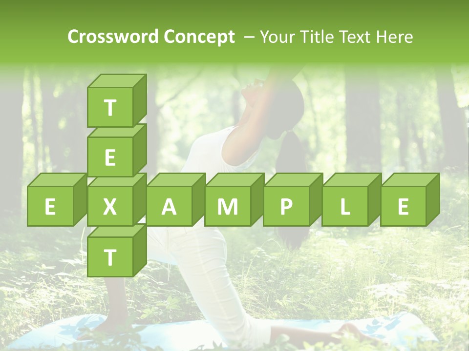 Mental Meditation Slim PowerPoint Template