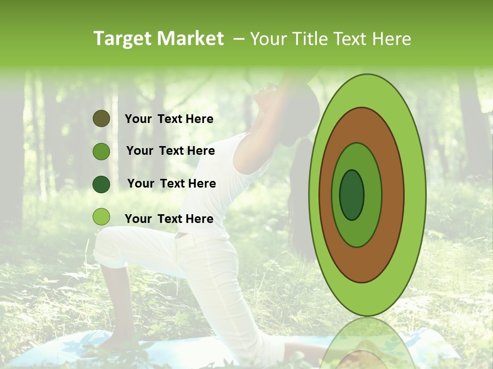 Mental Meditation Slim PowerPoint Template