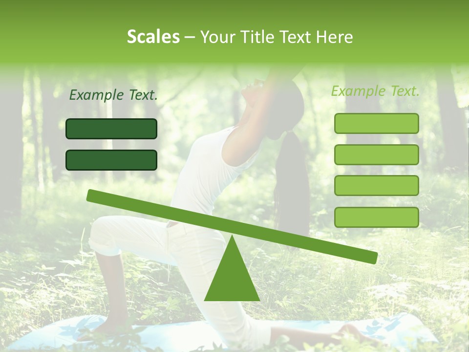 Mental Meditation Slim PowerPoint Template