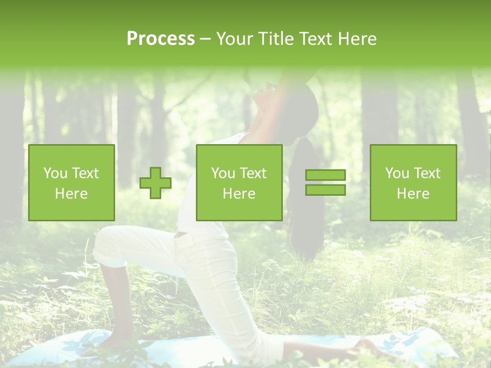 Mental Meditation Slim PowerPoint Template