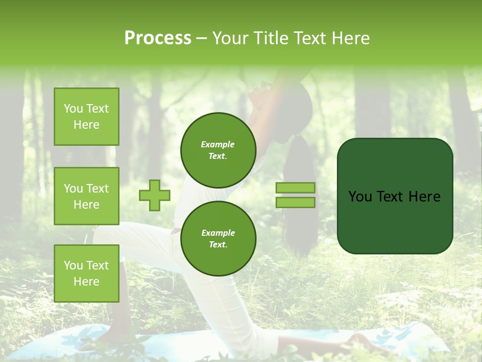 Mental Meditation Slim PowerPoint Template