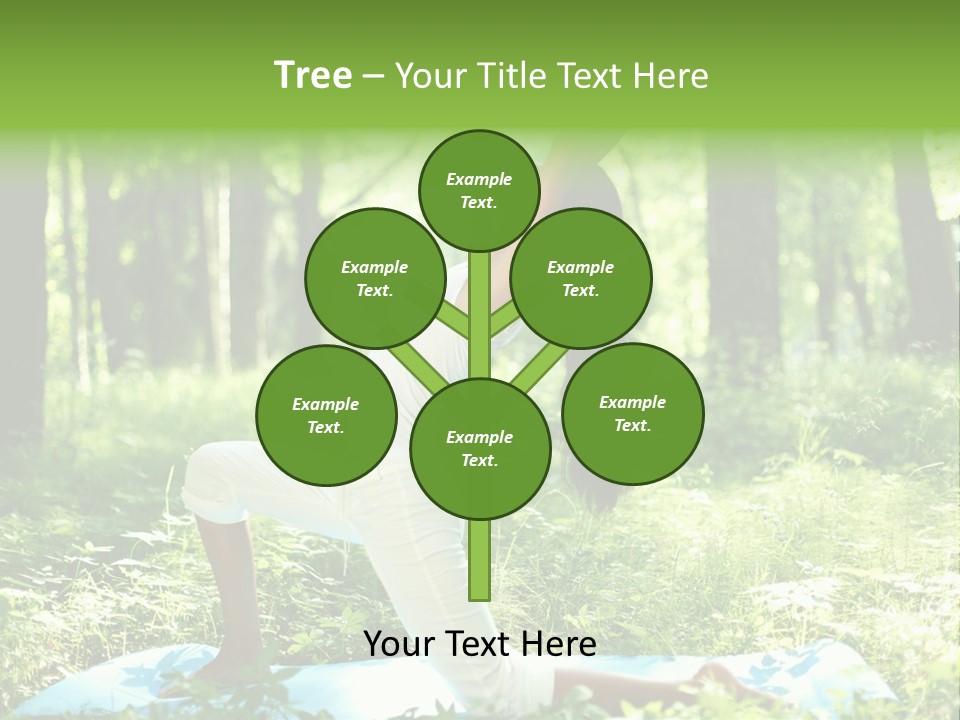 Mental Meditation Slim PowerPoint Template