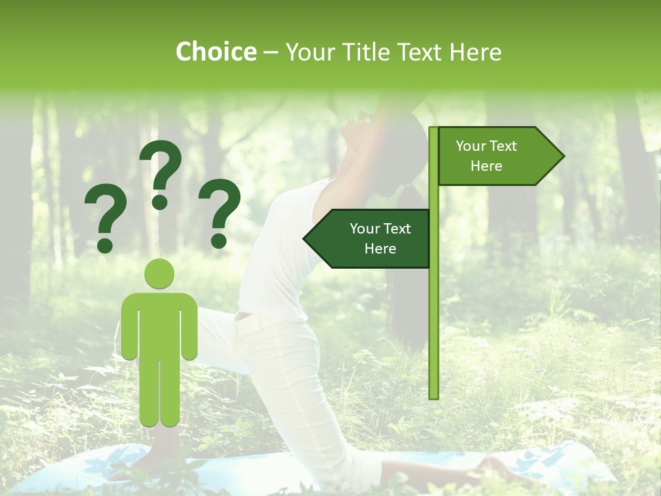 Mental Meditation Slim PowerPoint Template