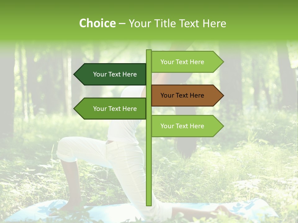 Mental Meditation Slim PowerPoint Template