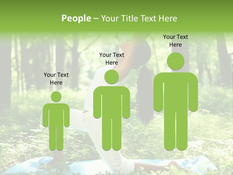 Mental Meditation Slim PowerPoint Template