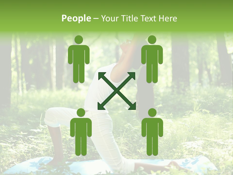 Mental Meditation Slim PowerPoint Template