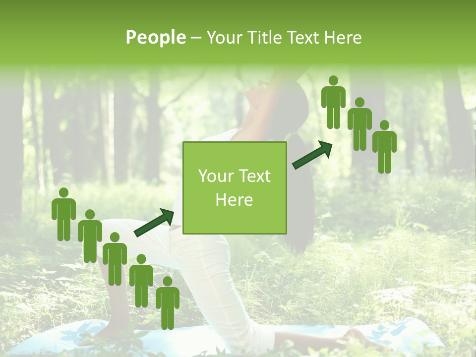 Mental Meditation Slim PowerPoint Template