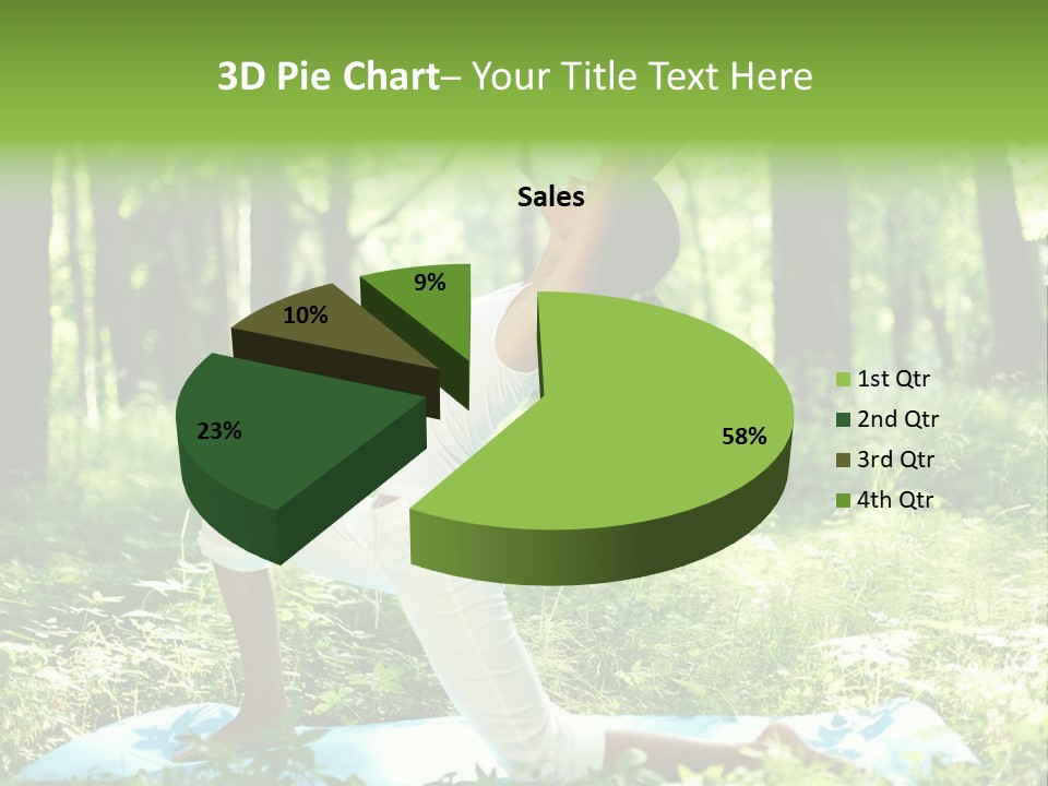 Mental Meditation Slim PowerPoint Template