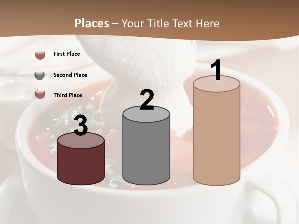 Russian Buns Meal PowerPoint Template