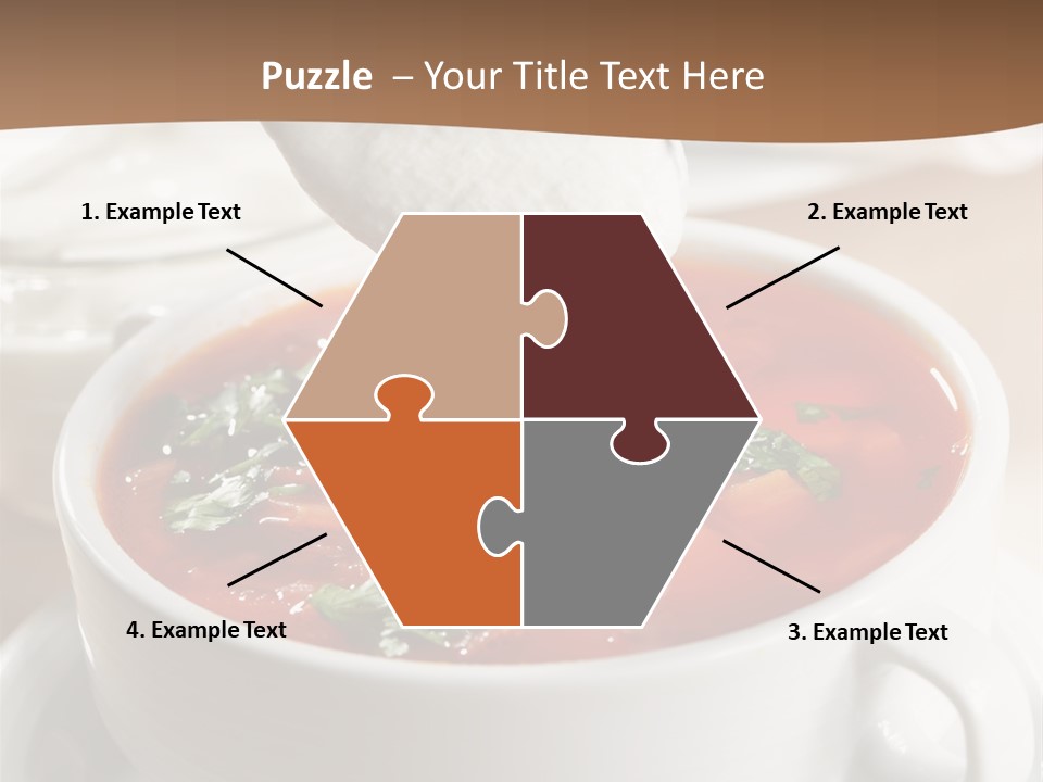 Russian Buns Meal PowerPoint Template