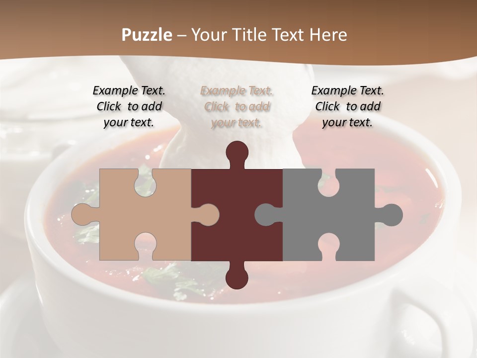 Russian Buns Meal PowerPoint Template