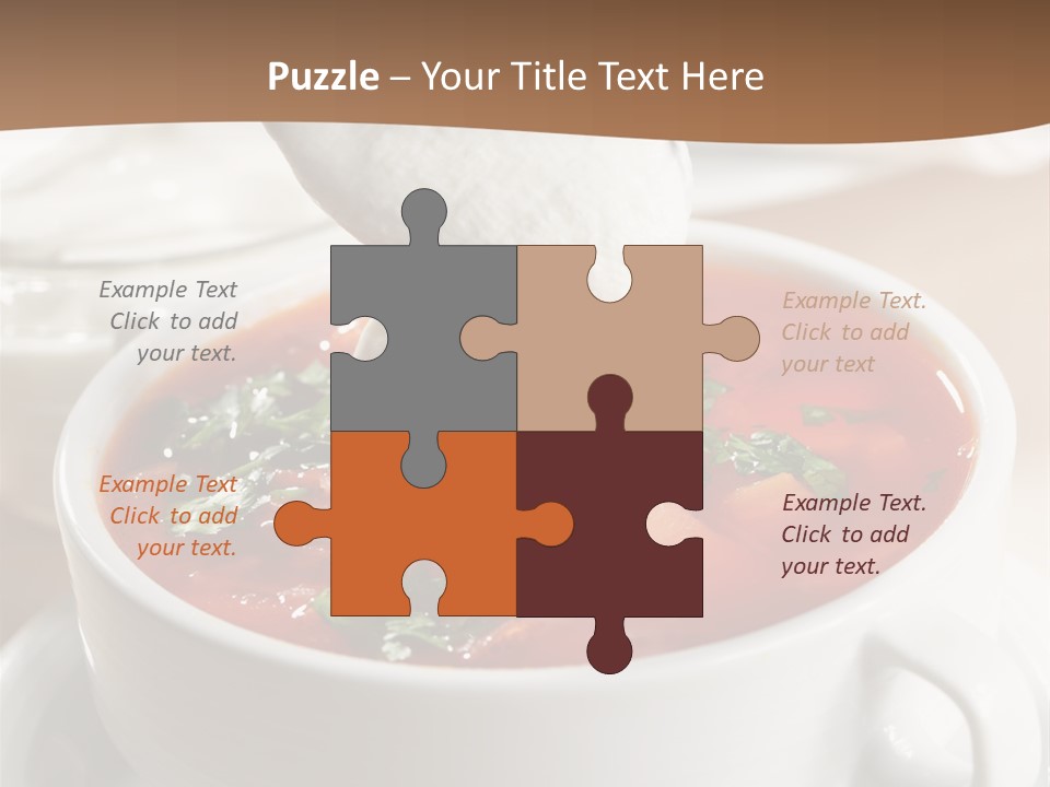 Russian Buns Meal PowerPoint Template