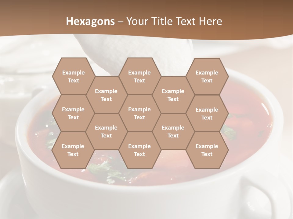 Russian Buns Meal PowerPoint Template