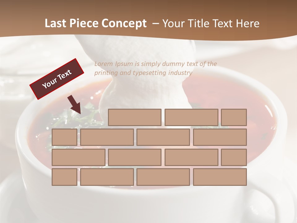 Russian Buns Meal PowerPoint Template