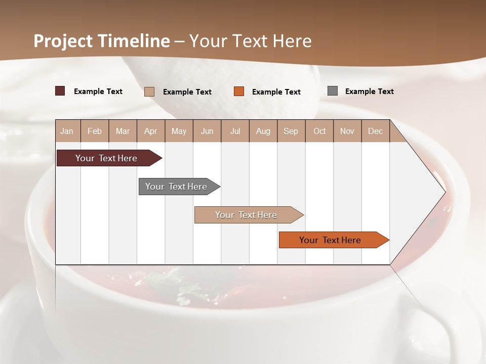 Russian Buns Meal PowerPoint Template