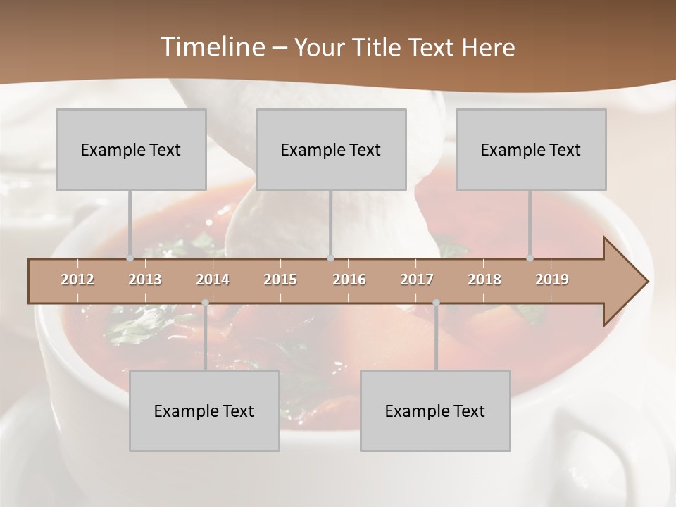 Russian Buns Meal PowerPoint Template