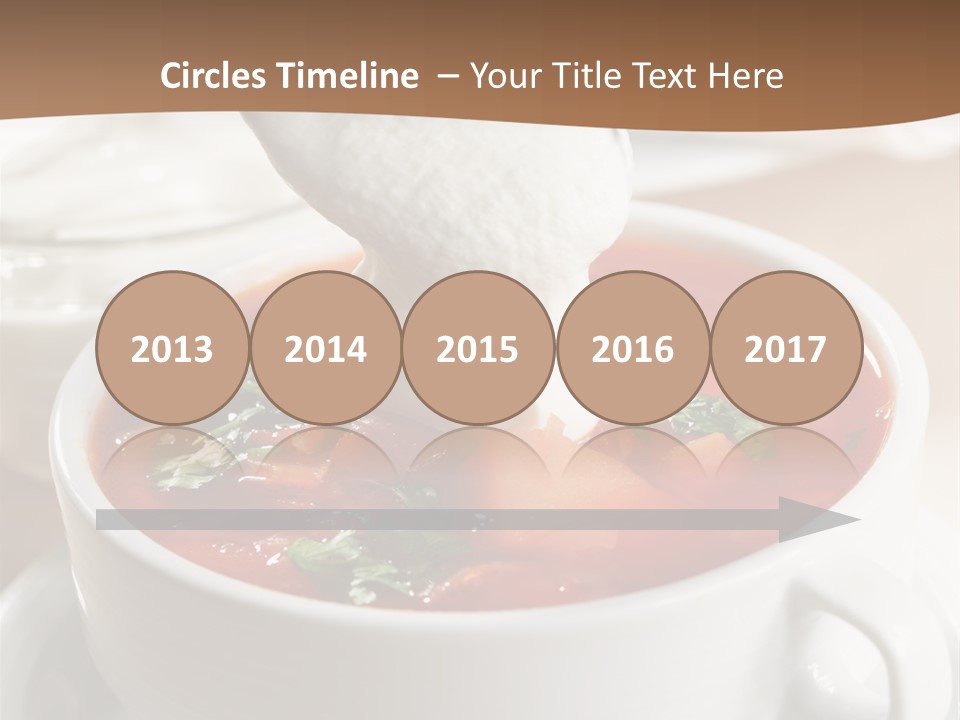 Russian Buns Meal PowerPoint Template