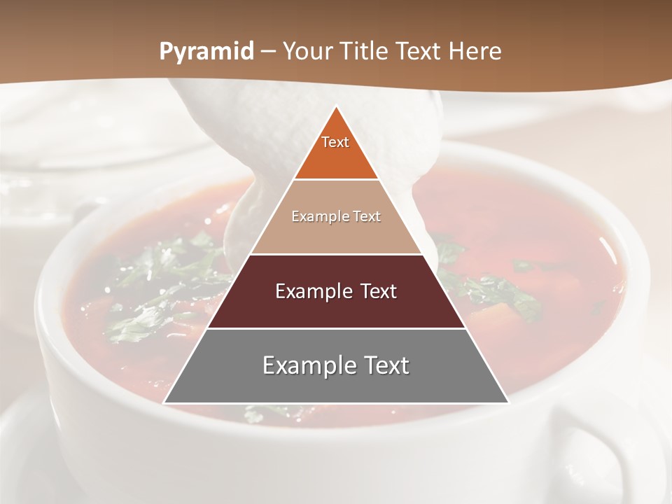 Russian Buns Meal PowerPoint Template