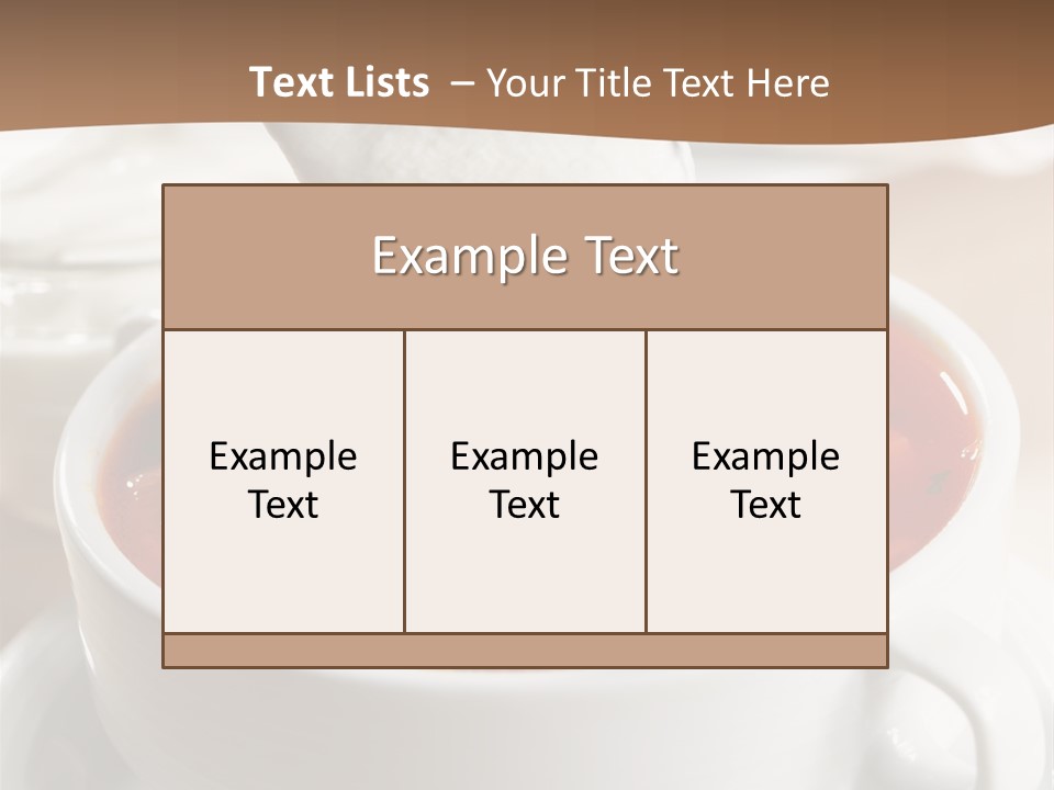 Russian Buns Meal PowerPoint Template