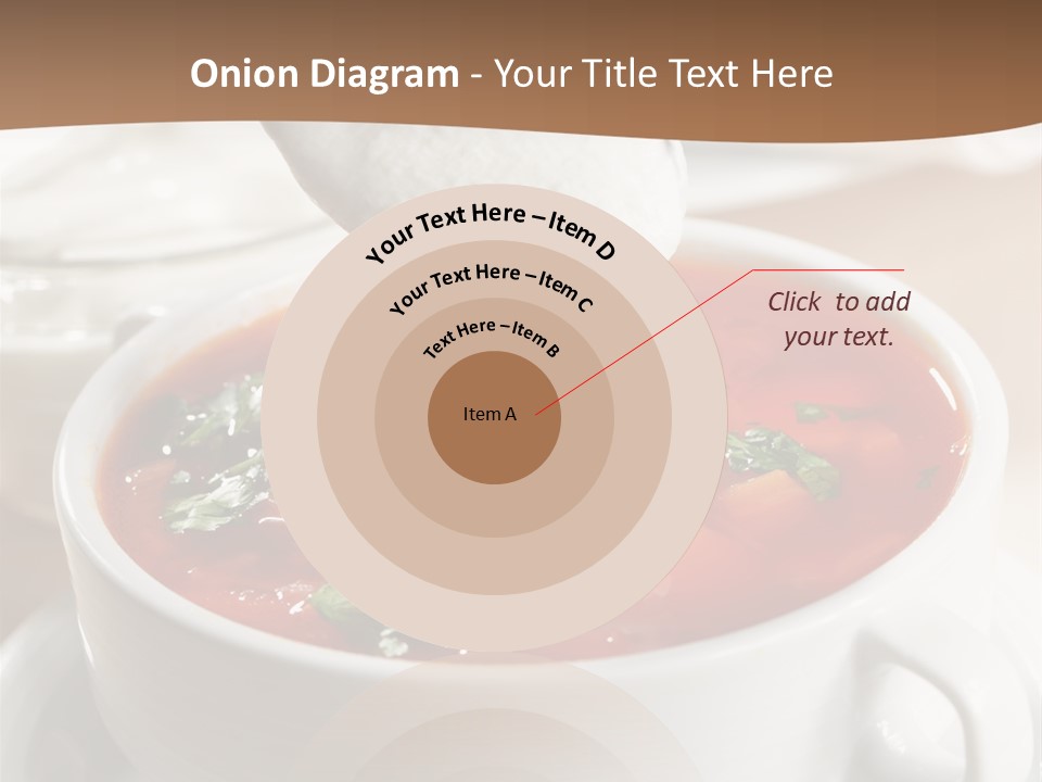 Russian Buns Meal PowerPoint Template