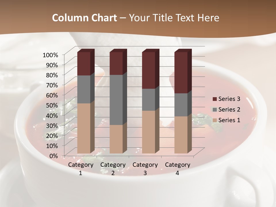 Russian Buns Meal PowerPoint Template