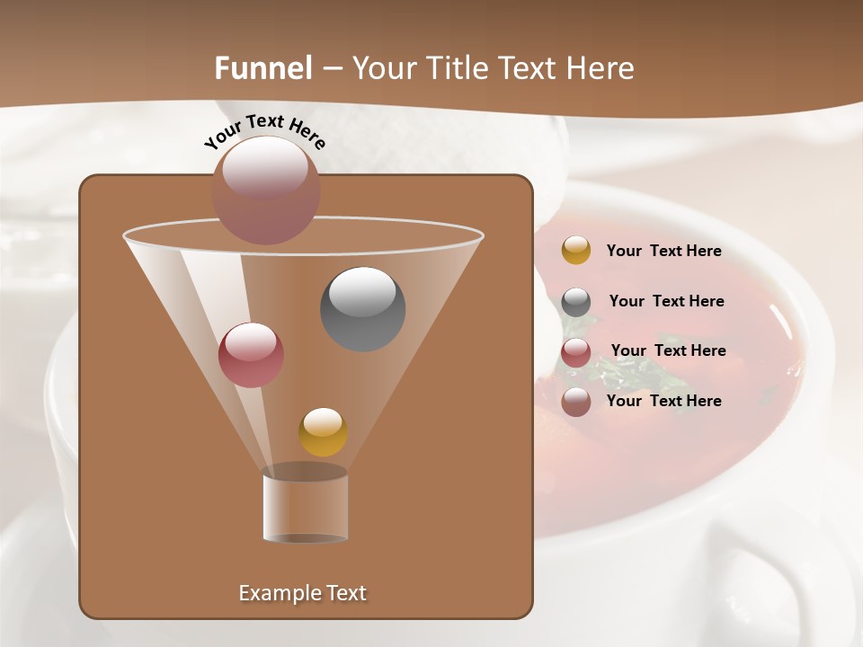 Russian Buns Meal PowerPoint Template