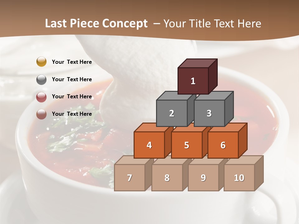 Russian Buns Meal PowerPoint Template