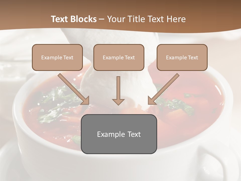 Russian Buns Meal PowerPoint Template