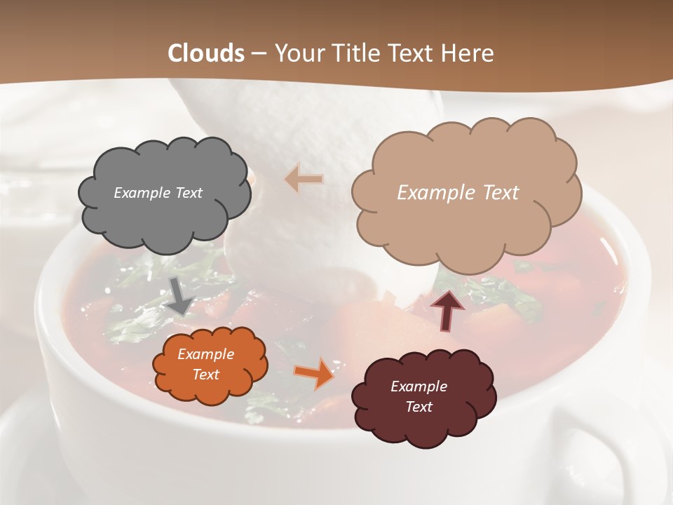 Russian Buns Meal PowerPoint Template