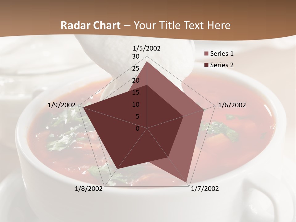 Russian Buns Meal PowerPoint Template