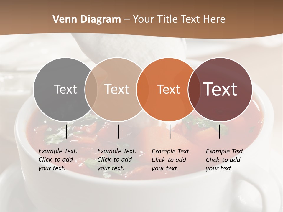 Russian Buns Meal PowerPoint Template