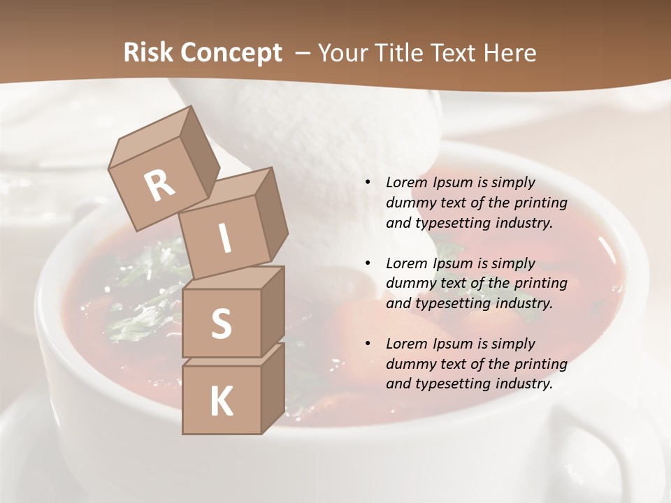Russian Buns Meal PowerPoint Template
