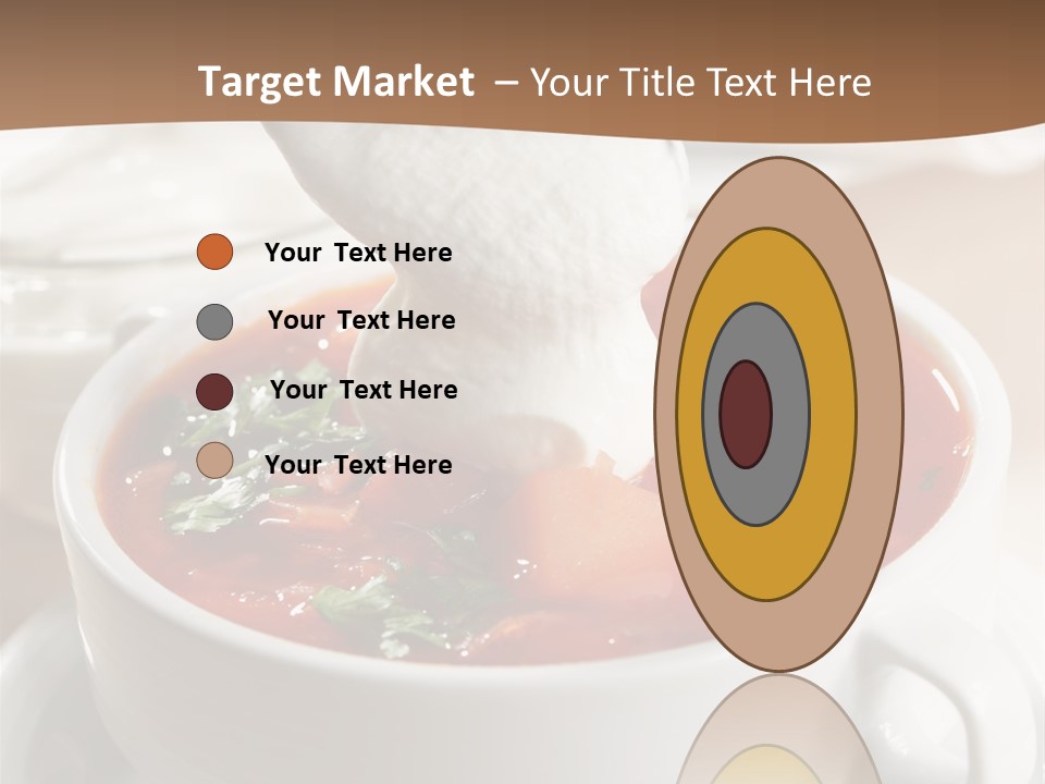 Russian Buns Meal PowerPoint Template