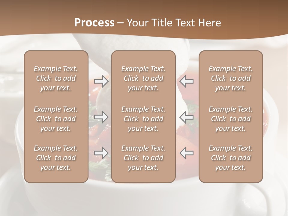 Russian Buns Meal PowerPoint Template