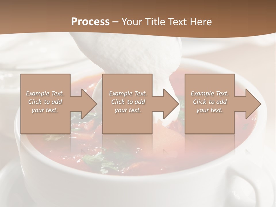 Russian Buns Meal PowerPoint Template