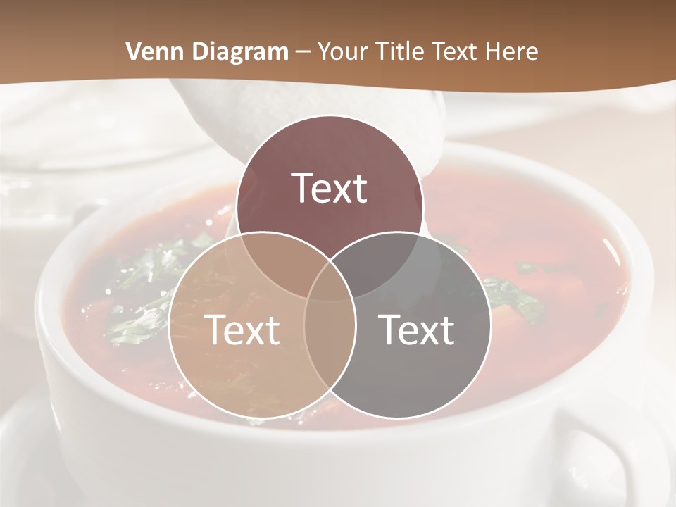 Russian Buns Meal PowerPoint Template