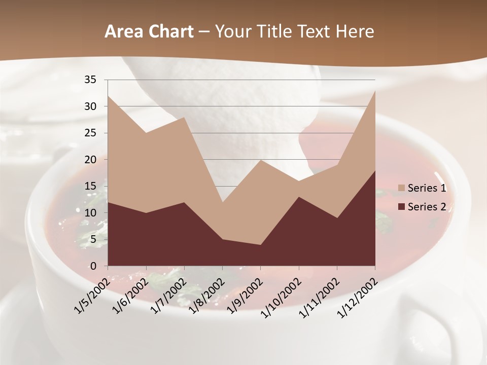 Russian Buns Meal PowerPoint Template