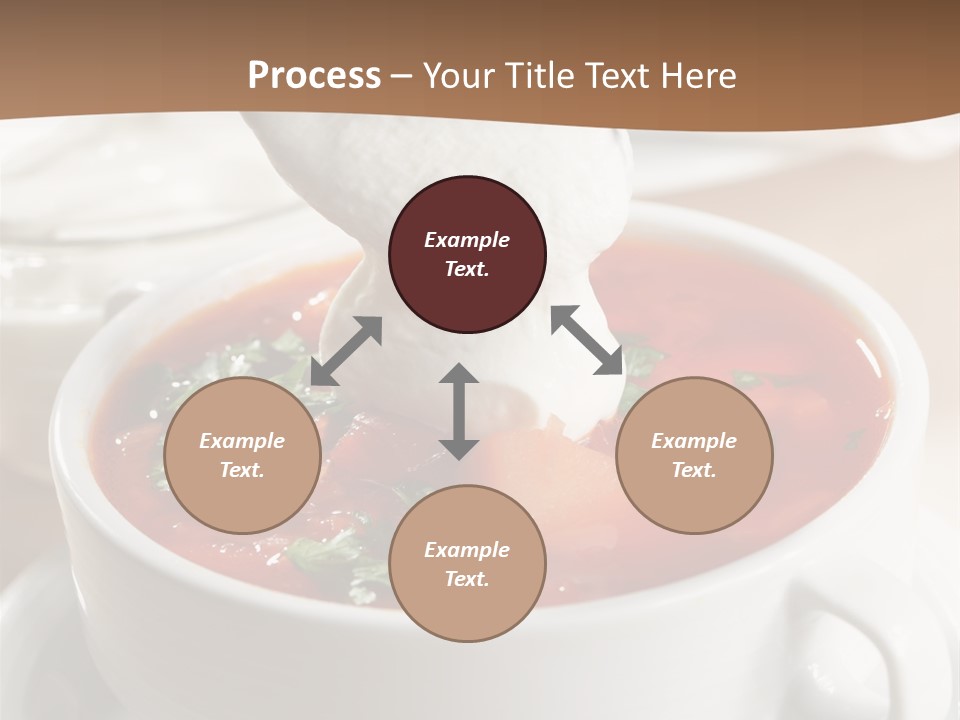 Russian Buns Meal PowerPoint Template