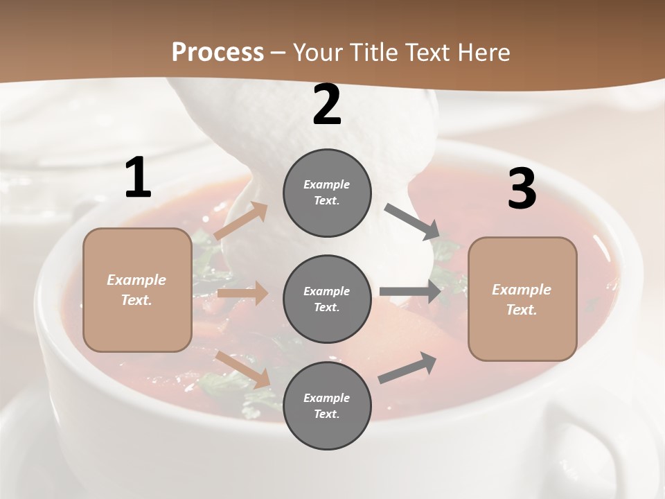 Russian Buns Meal PowerPoint Template