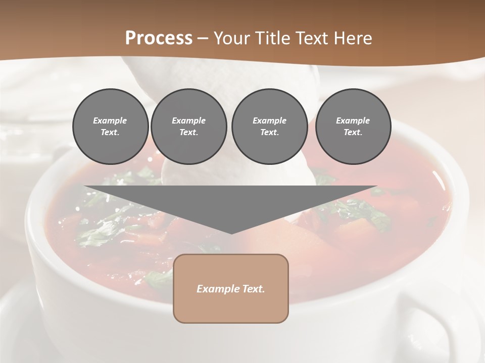 Russian Buns Meal PowerPoint Template