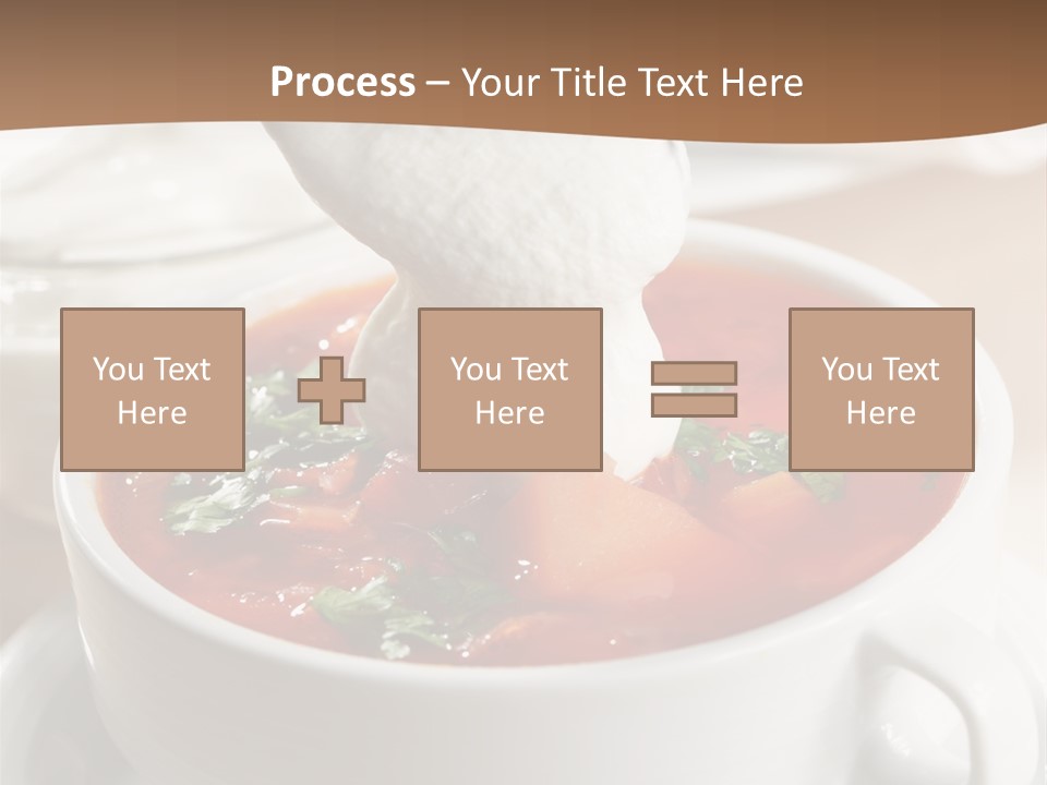 Russian Buns Meal PowerPoint Template